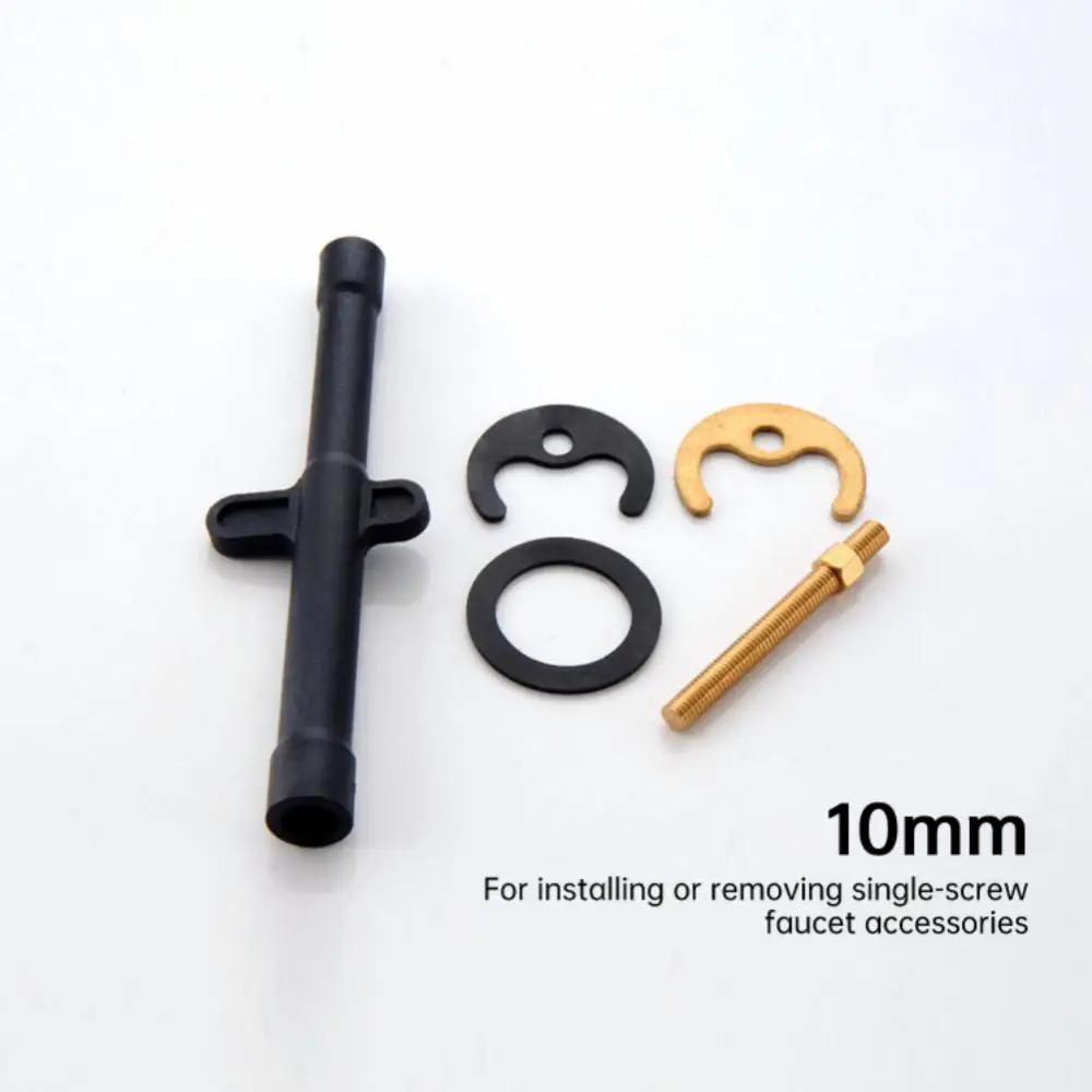 Imagem -03 - Ferramentas de Instalação e Remoção de Tomada Faucet Conjuntos de Chave Ferradura de Fixação Haste de Parafuso Chave de Encanamento mm 10 mm 11 mm 12 mm