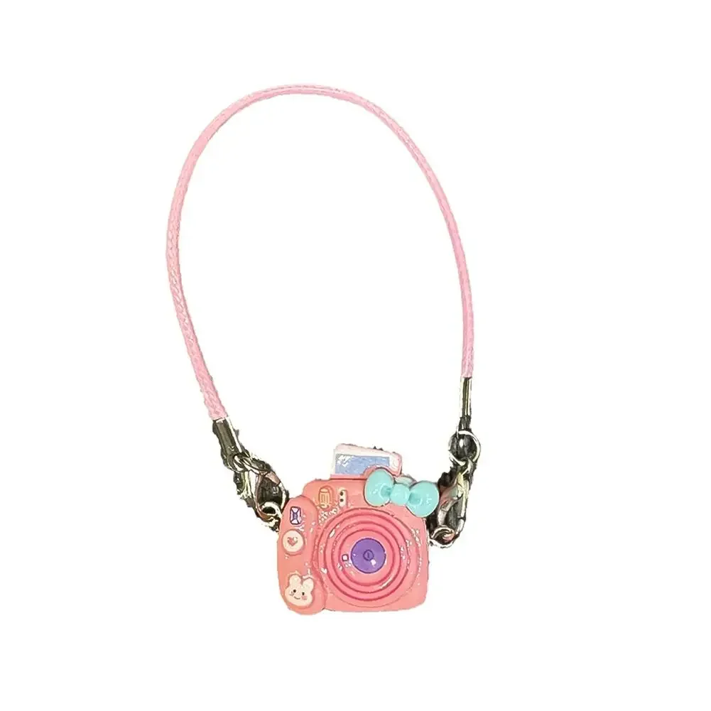 Одежда для Labubu, мини-камера «сделай сам», платье, плюшевая игрушка для куклы, аксессуары для кукольного домика, подвесные аксессуары на шею, кулон для кукольного домика