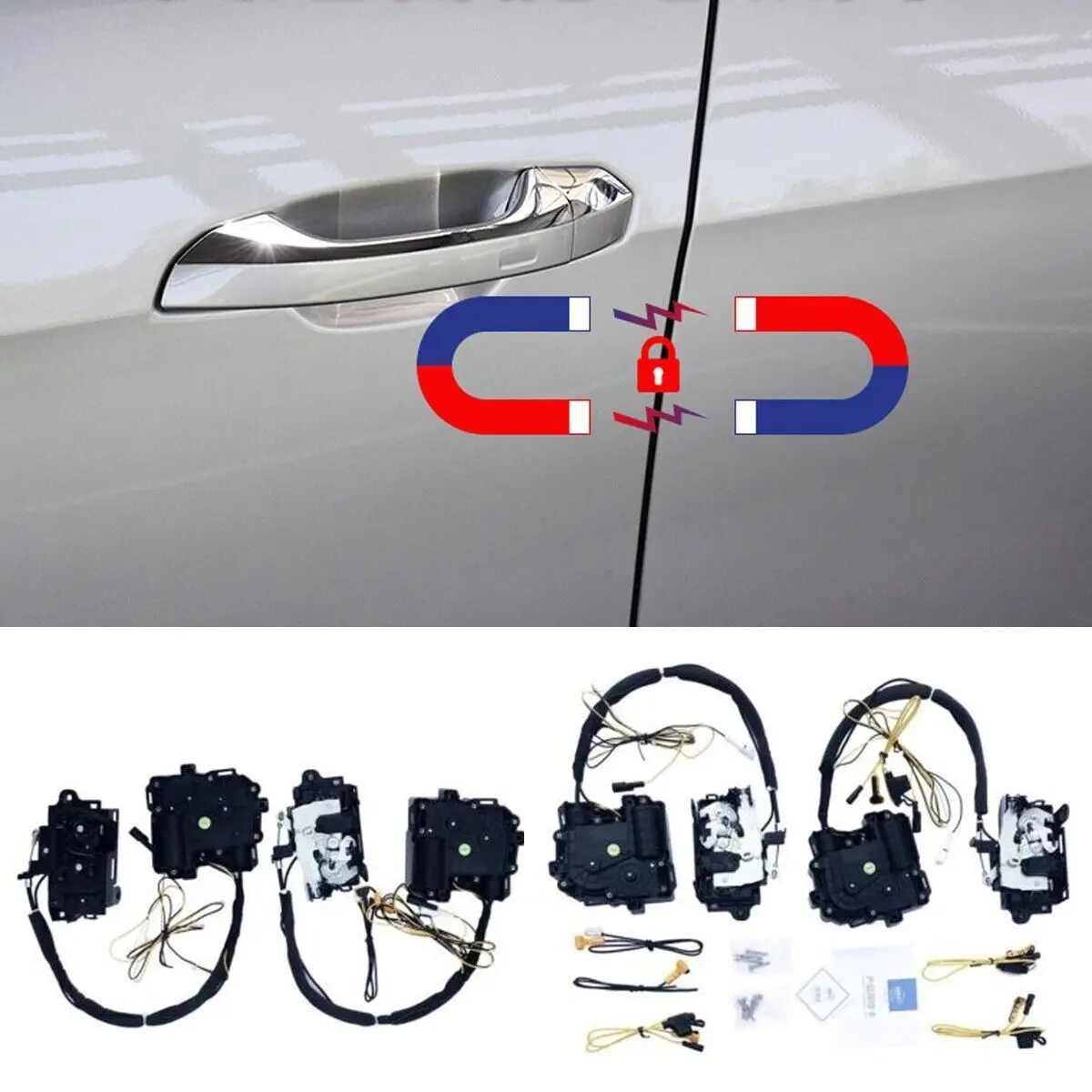 

ELECTRIC SUCTION DOOR SOFT CLOSER SYSTEM Fits for Renault Kadjar 2016