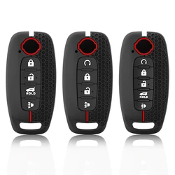Silicone key Prtoective Skin Case holder Cover for Nissan X-trail t33 Kicks Qashqai J12 Juke Teana Altima Ariya 2023 2024 Remote