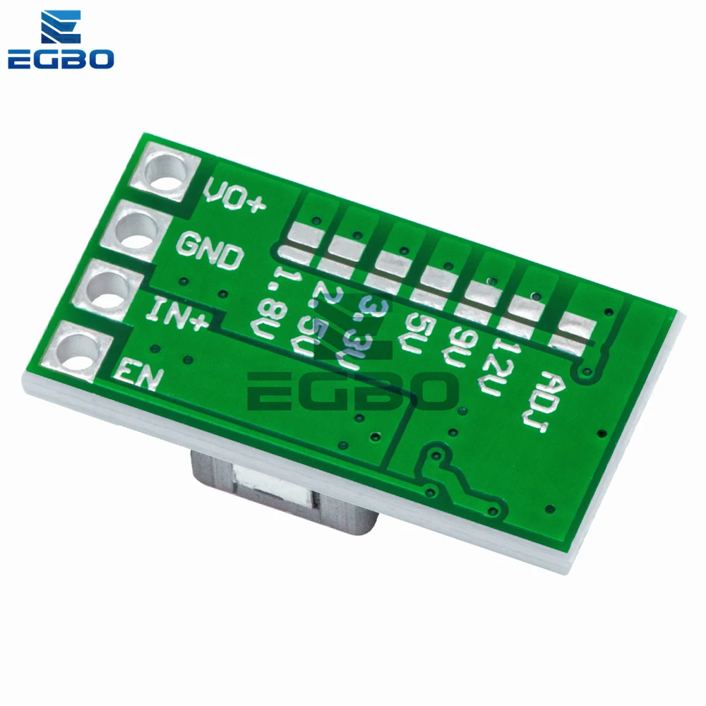 10 шт., компактный понижающий модуль питания, от 12 до 18 В до 5 В, 3 А, преобразователь напряжения, регулируемый 97.5%, 1,8 в, 2,5 В, 3,3 В, 5 В, 9 В, 12 В