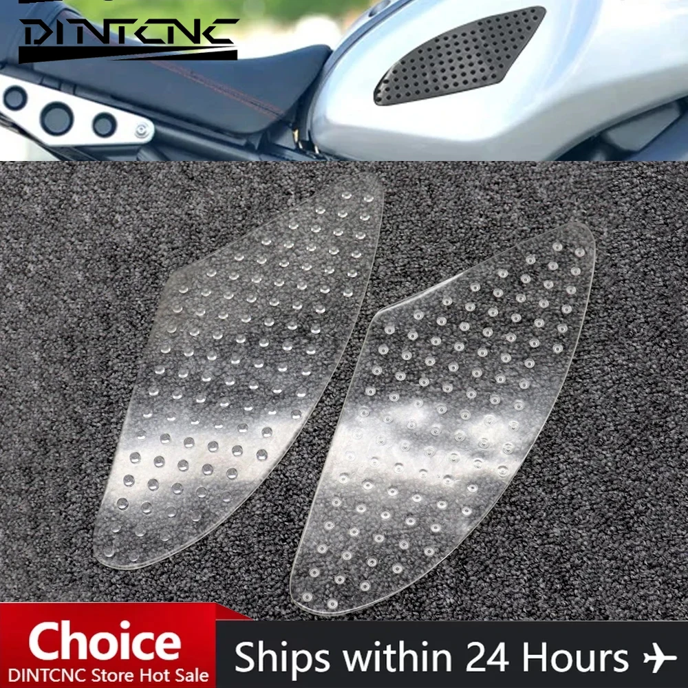 For HONDA CB900F CB600F CB250 HORNET DN-01 1998-2010 Traction Tank Pads Anti Slip Stickers Knee Protector Motorcycle Accessiores