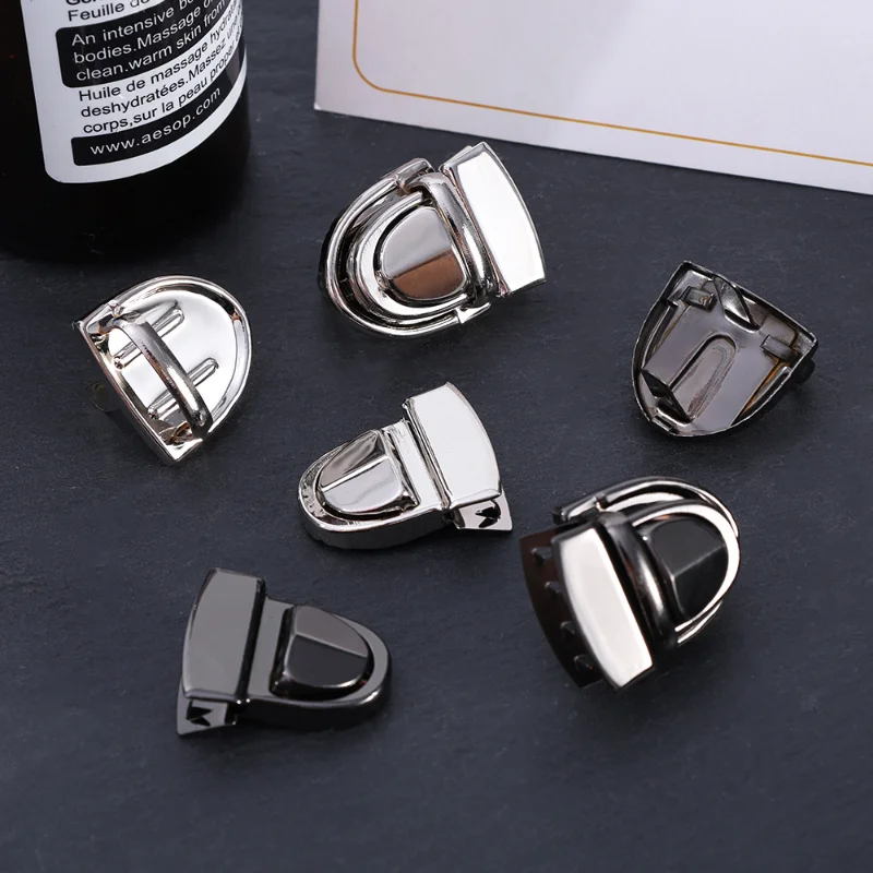 5/10pcs Metal Locks Bag Clasp Catch Buckles Handbags Shoulder Bags Purse Totes Closures Snap Clasps DIY Craft Bag Accessories