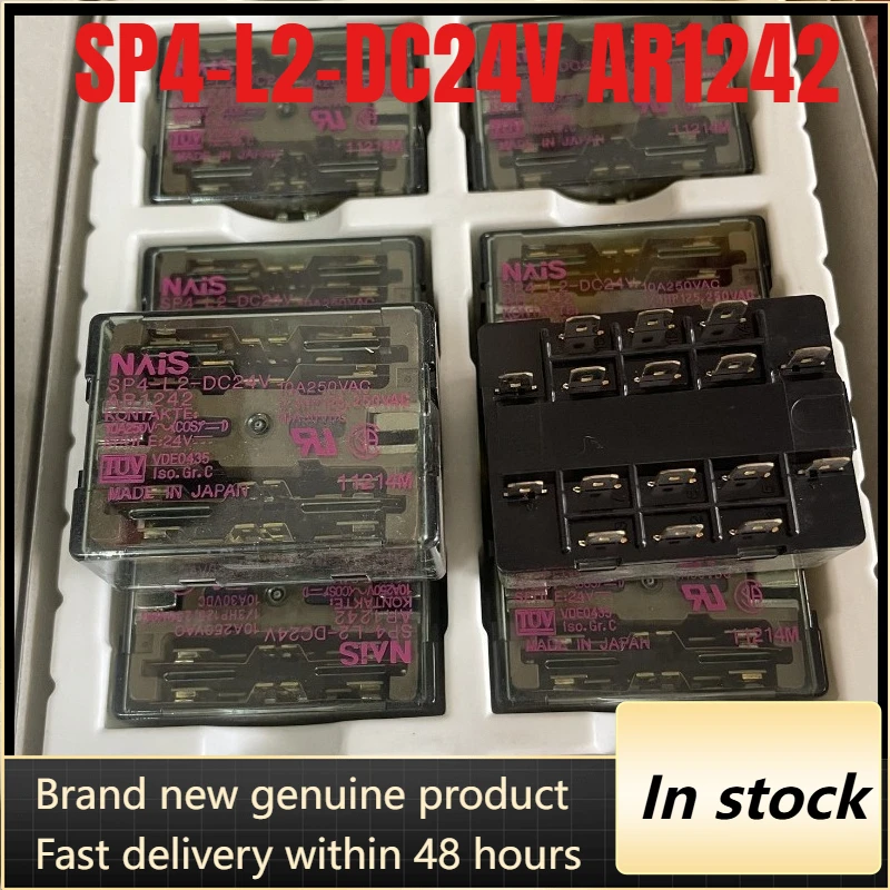 

Новый, 1 шт./лот, SP4-L2-DC24V AR1242 DIP-16 контактов, 10А 24В