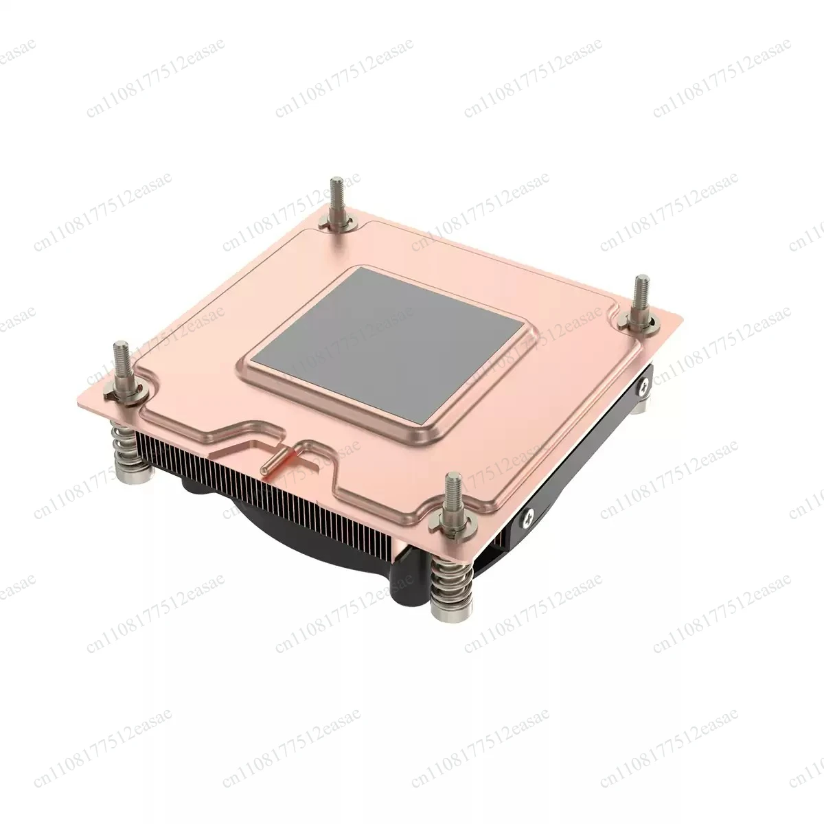 V12 1U Ultra-thin VC Soaking Plate Server All Copper 1700 1200 115X Side Blow Turbo Fan