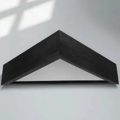 

Flag Storage Box Triangle Wood Flag Case With Clear Window Protective Cover For Living Room Bedroom Decor