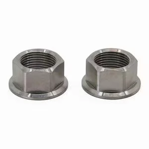 bmx titanium 14mm hub nuts wheel nuts( short)