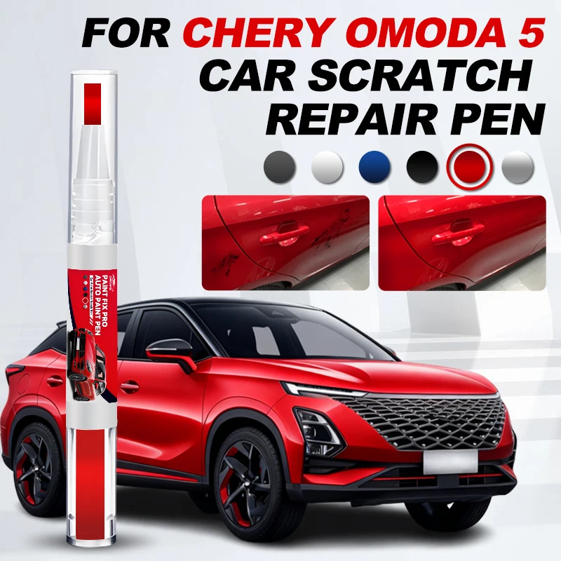 Автомобильные-аксессуары-для-chirey-chery-omoda-5-Карандаш-для-ремонта-краски-средство-для-удаления-царапин-diy-аксессуары-для-авто-черный-белый-зеленый