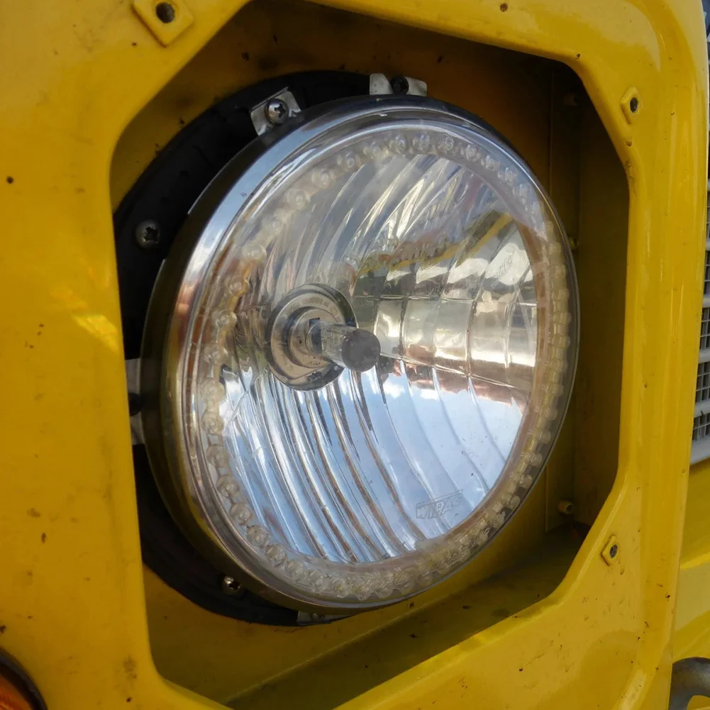 Chrome Retaining Ring 7in Headlamp Bezel For Restoration Meets OEM Specifications Direct Replacement Front Placement