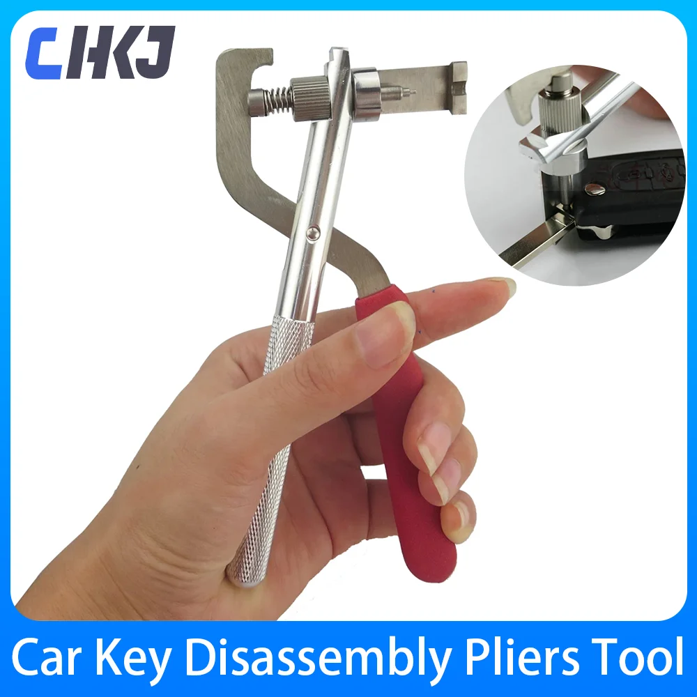 

CHKJ HUK Car Key Pin Remove Tool Car Folding Key Locking Pliers for Xhorse KD KEYDIY JMD Flip Remote Fob Pin Removing