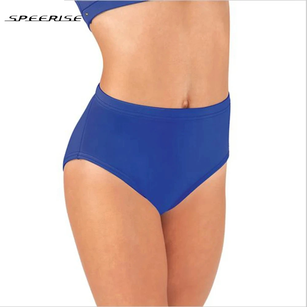 SPEERISE Cheer-pantalones cortos ajustados para mujer, Shorts negros de cintura media, licra, para Ballet, baile, Jazz, Ballet