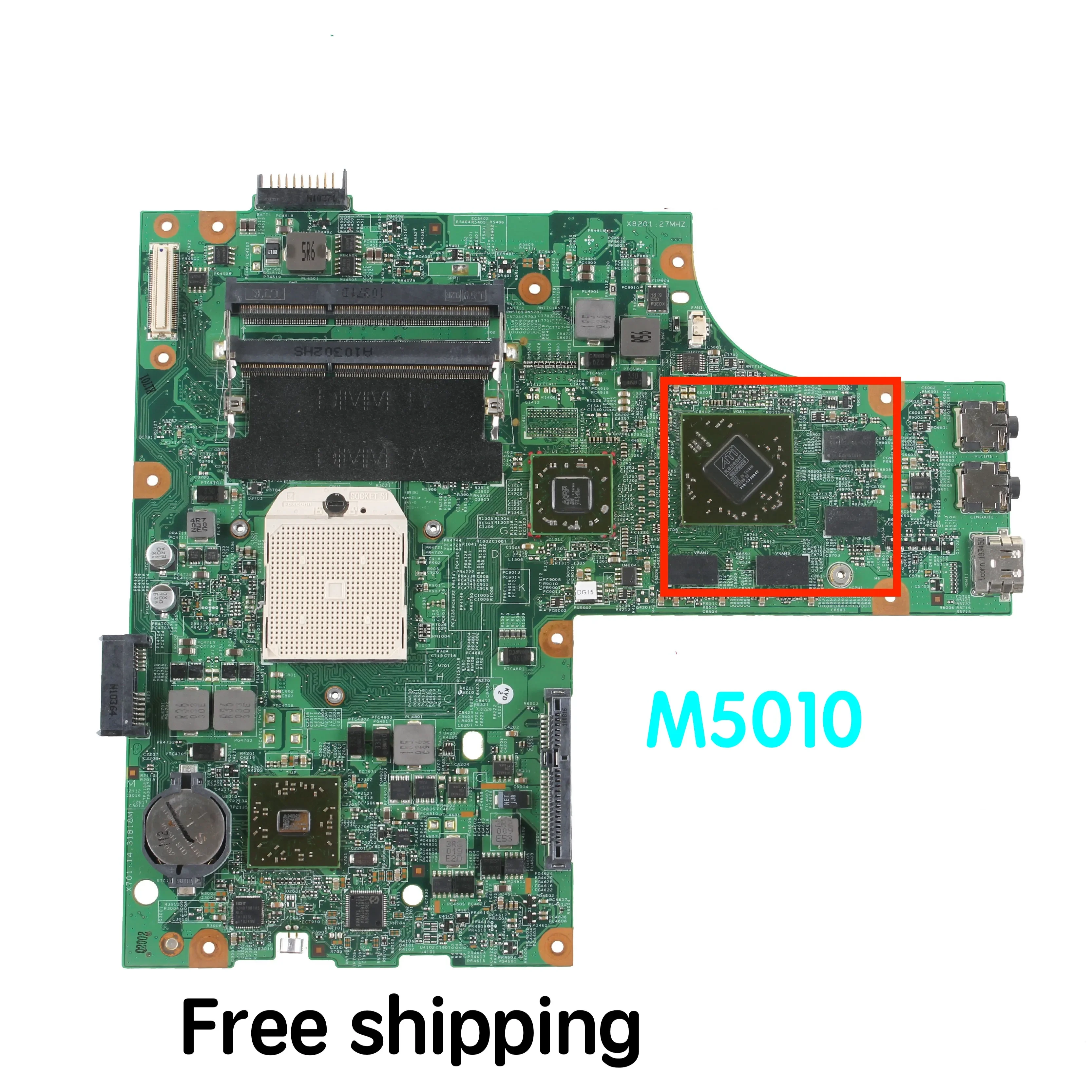 Suitable For Dell 15R M5010 Laptop Motherboard CN-0HNR2M 0HNR2M 48.4HH06.011 Mainboard 100% tested fully work