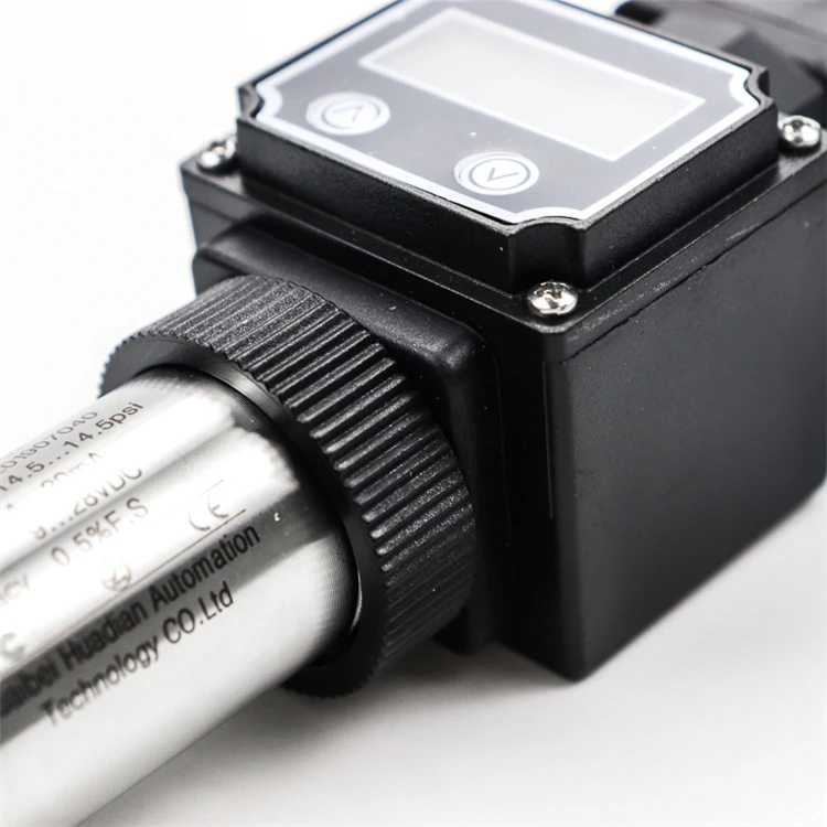 Water air Oil Pressure Sensor Diffusion Silicon Absolute  Pressure Transmitter with Led Display