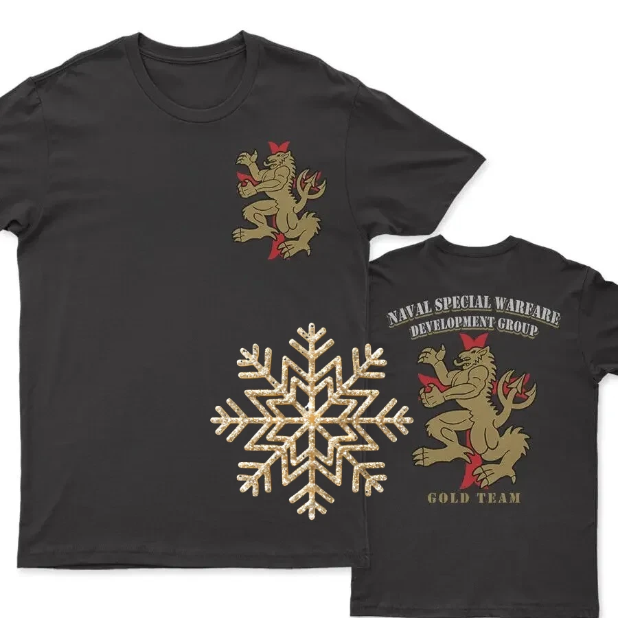 

New Crusaders Seal Team Six NSWDG Gold Team Special Force Men T-Shirt Short Sleeve Casual Cotton O-Neck Summer Shirt