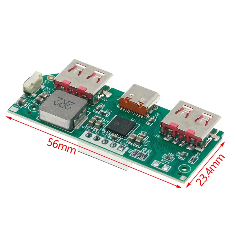 5V 3A batteria al litio Display digitale modulo di ricarica rapida IP5356 TYPE-C Micro USB QC3.0 2.0 PD3.0 PD2.0/AFC/FCP