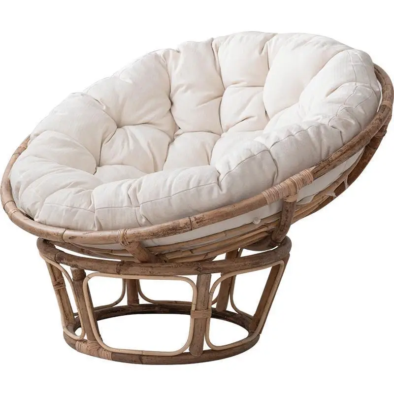 

ins simple rattan chair sun chair homestay Japanese radar lazy chair leisure sofa