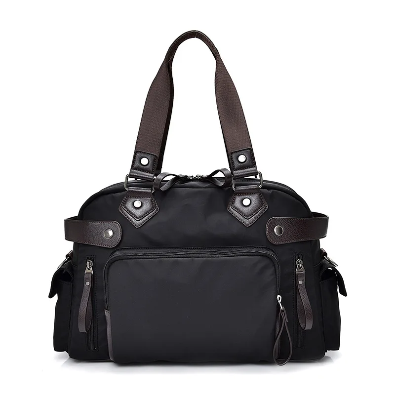 The New Men's Single-shoulder Bag Is Simple, Fashionable, Large-capacity Handbag and Multi-functional Business Crossbody Bag