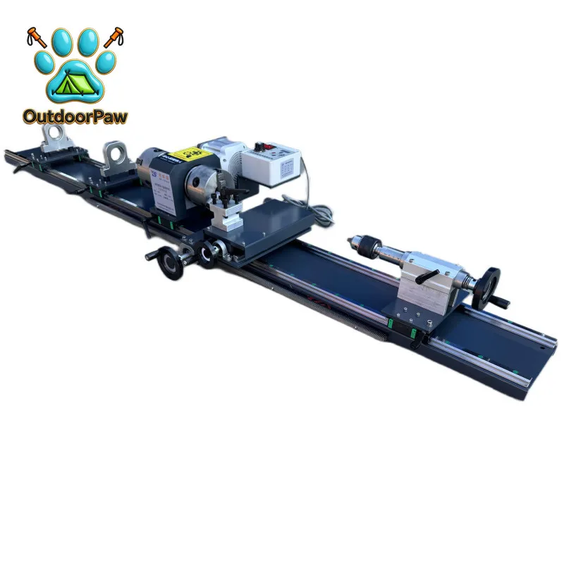Ball rod repairing machine, billiard rod repairing machine, lathe copper hoop changing first angle repairing head