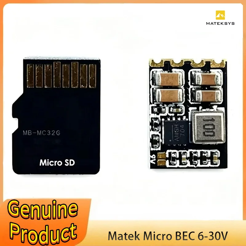 

3pcs Matek Micro BEC 6S (6-30V) To 5V/9V-ADJ 1.5A Step-Down Regulator for FPV Drones, RC Models & DIY Electronics