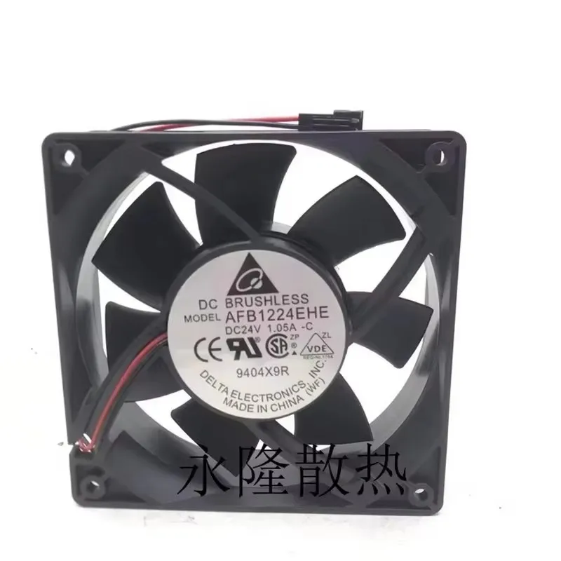 

New AFB1224EHE 24V 1.05A 12038 12CM Inverter Large Air Volume Cooling Fan 120*120*38mm