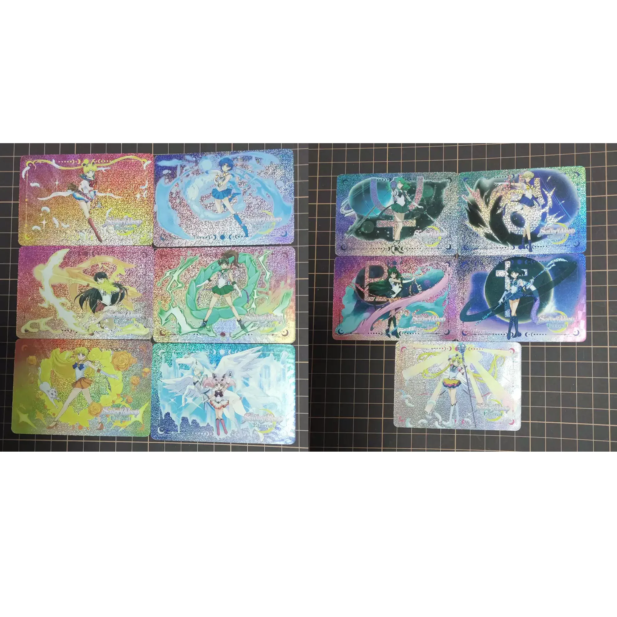 DIY Self Control  Sailor Moon Collect Signature Trading Flash Card Anime Cartoon Christmas Gift for Collectors