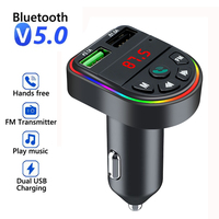 FM Transmitter 4.1A Bluetooth Handsfree Car Kit Dual USB Car Charger 3.1A 1A Wireless Audio Receiver U-disk Mp3 Music Player