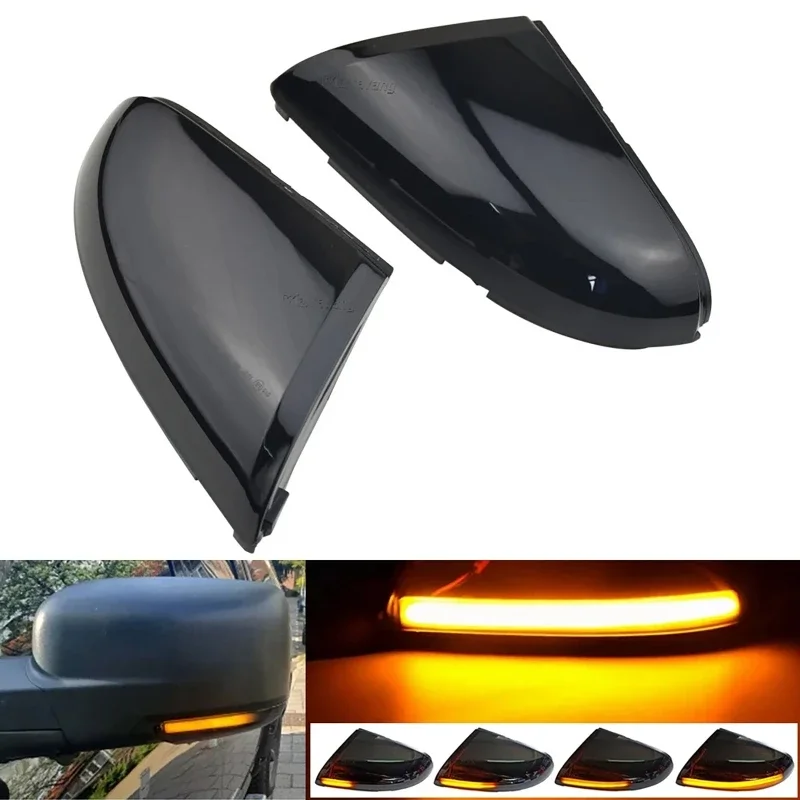 1Pair Sequential LED Side Mirror Turn Signal Puddle Light for Dodge Ram 1500 2500 2009-2018 Reversing Mirror Low Bottom Light