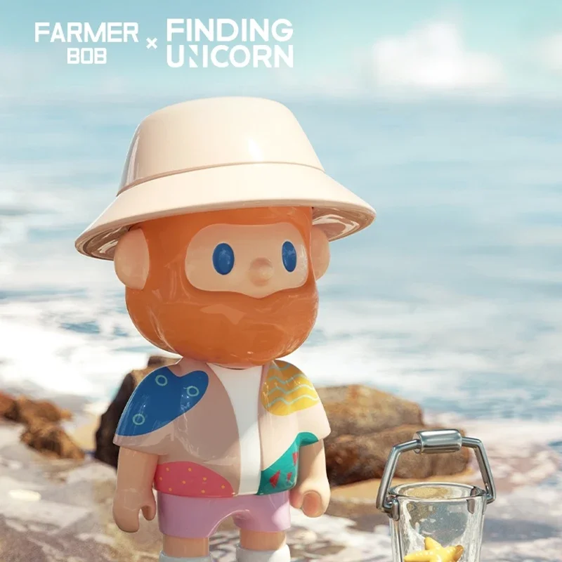 ค้นหายูนิคอร์น Farmer Bob Island Series อะนิเมะ Guess กระเป๋าเครื่องประดับ Figurines Home Decor เดสก์ท็อปตุ๊กตาสาวของขวัญ