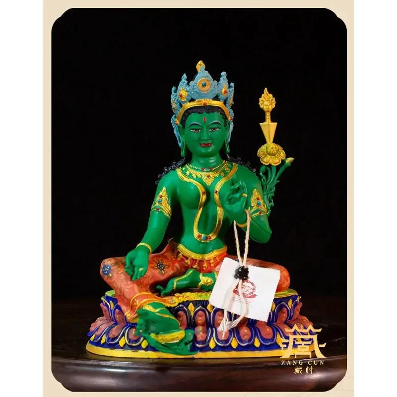 I-28 painted Twenty-One Tara, Green Tara, Longevity Tara and Twenty-one Tara like ornaments