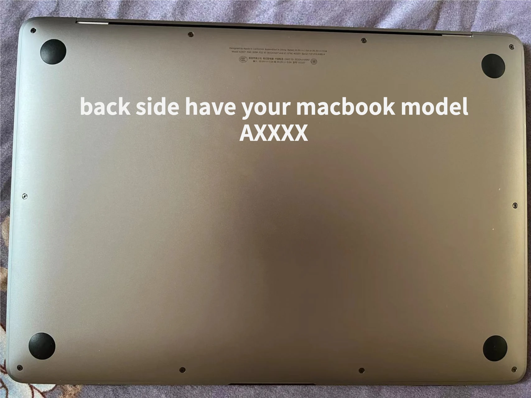 Custodia MacBoo per custodie solide da 15,6/13,3 pollici MacBook Air antiscivolo anti-impronte A2337 A2338 A2941 A2780 Custodia per PC color crema