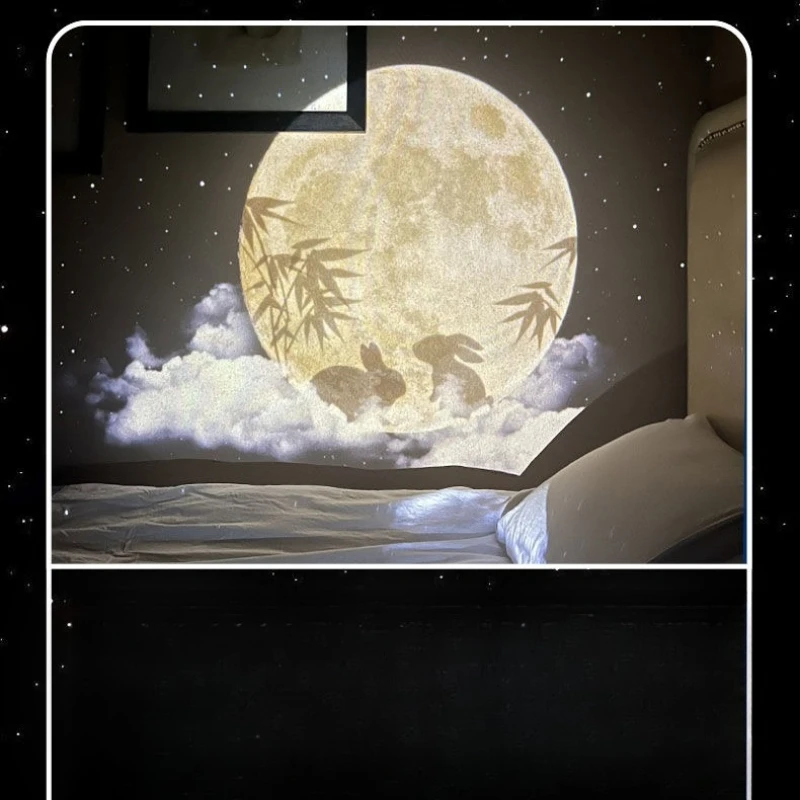 

Star lamp family bucket commemorative adult gift bedroom sleeping lamp