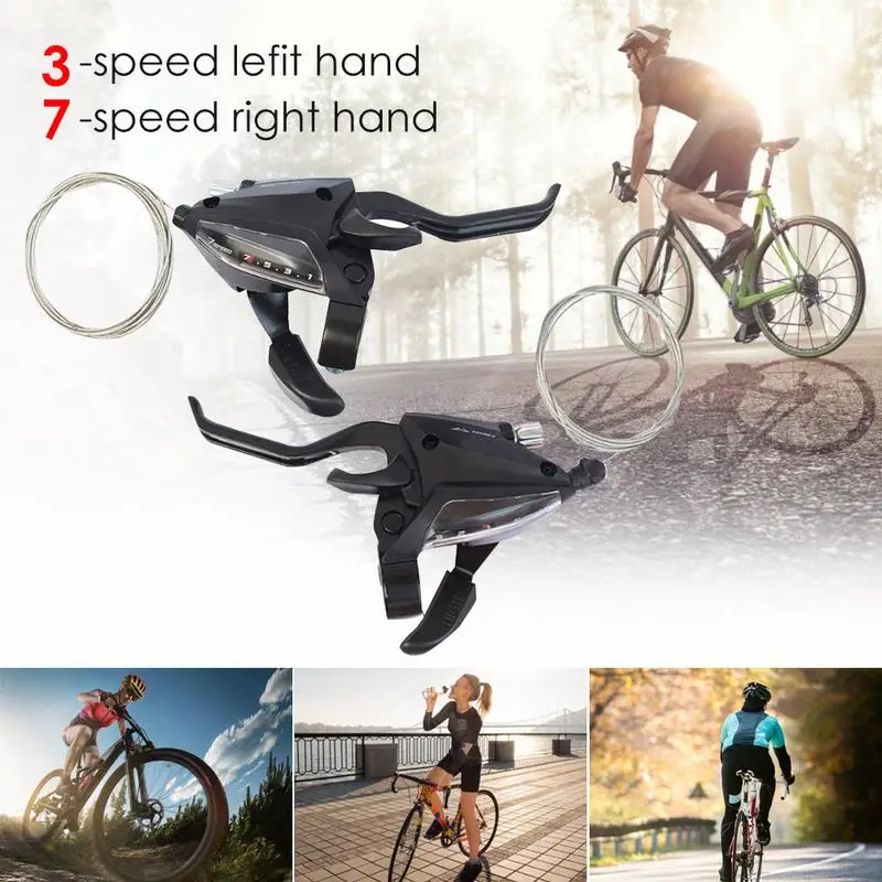 Bike Bicycle Derailleur 3 * 7 Speed Shift Lever & Brake Lever Conjoined DIP 21-Speed MTB Mountain Bike Shifter ST EF500 EF51