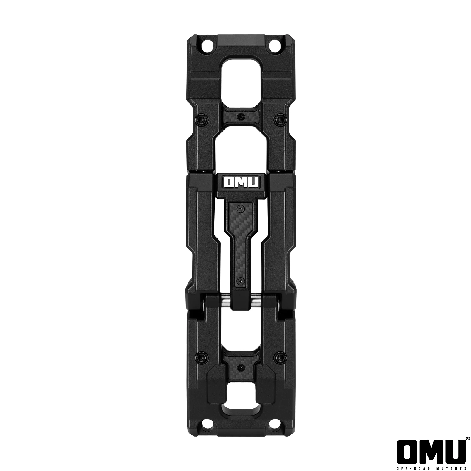 Black Aluminum Magnesium Alloy Door Hinge Steps Folding Door Pedal For Jeep Wrangler JK JL Gladiator JT 2007-2024 OMU002 — zdjęcie 2