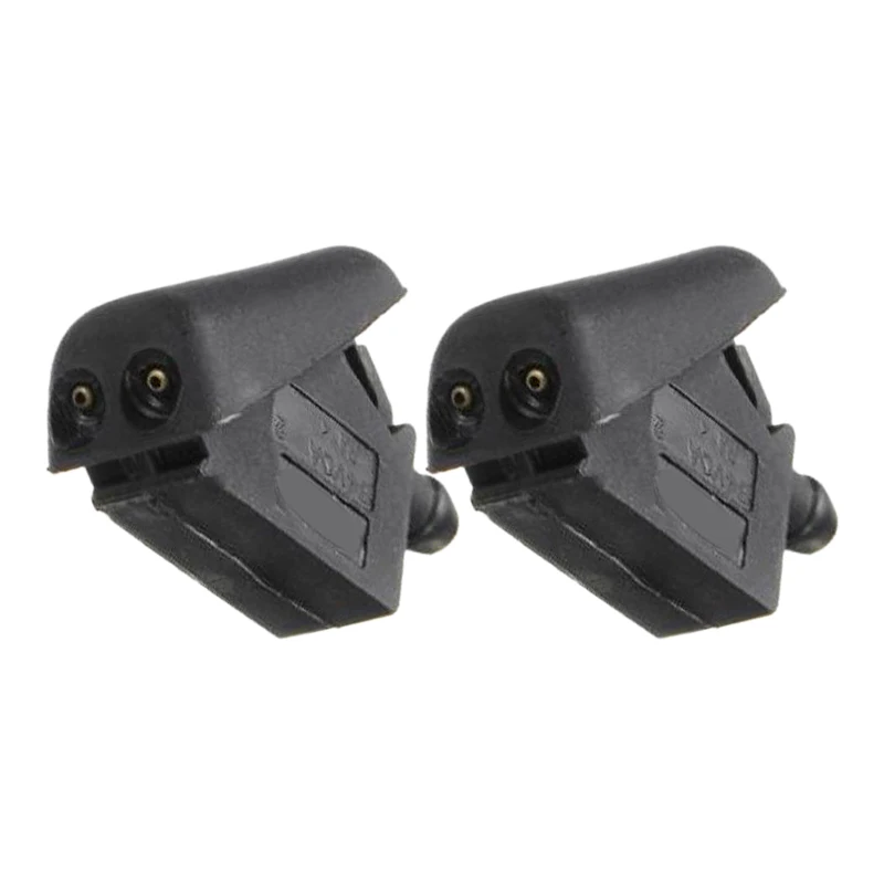 2Pcs Front Windshield Washer Fluid Spray Jets Nozzles Fit for Mini R50 R52 R53 2001 2002 2003 2004 2005 2006