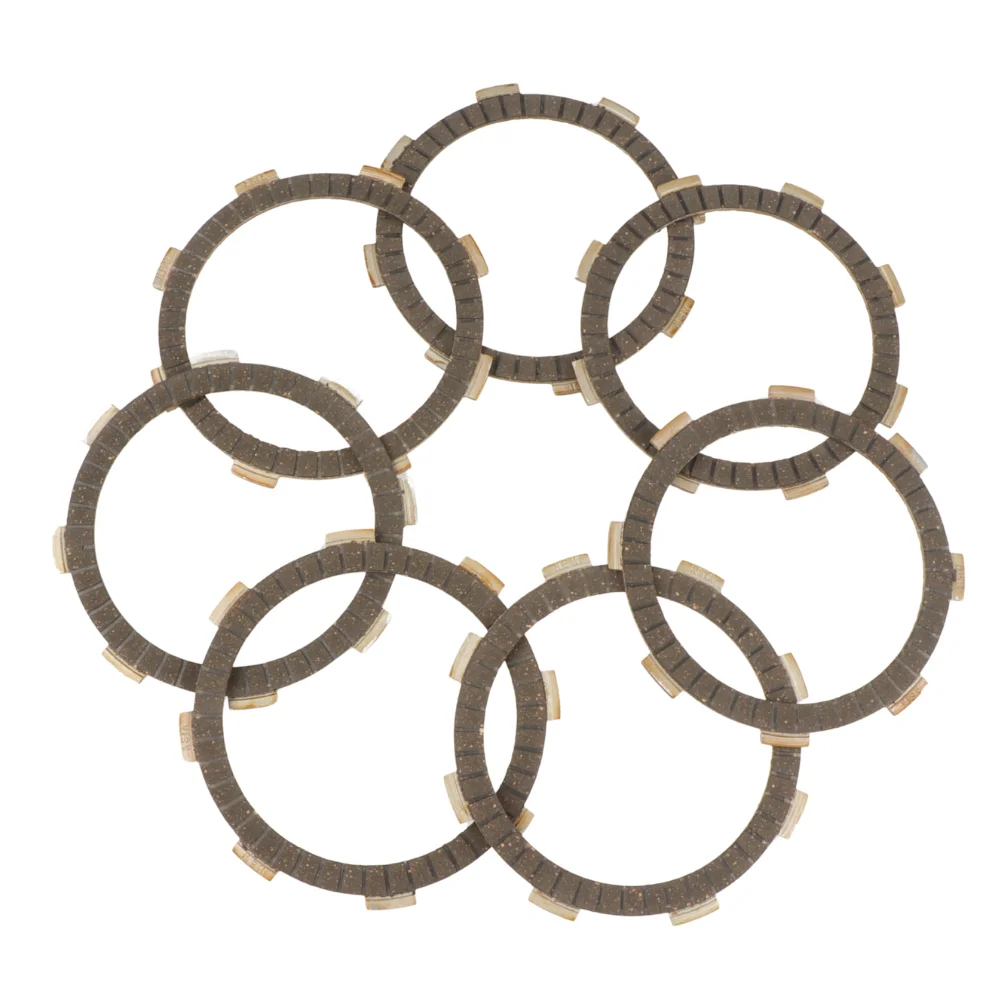 7Pcs Motorcycle Clutch Disc Kit Fit GS125 CG125 JH70 DY100 CG/CB 200CC 250CC Dirt Bike ATV Quad (Shineray/Bashan/Zongshen)
