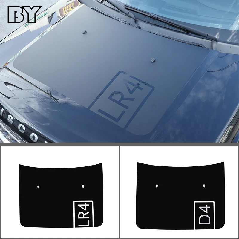 

PVC Car Engine Hood Decal Cover Decoration Sticker for Land Rover Discovery 3 4 2003-2016 Car Styling Exterior Accessories