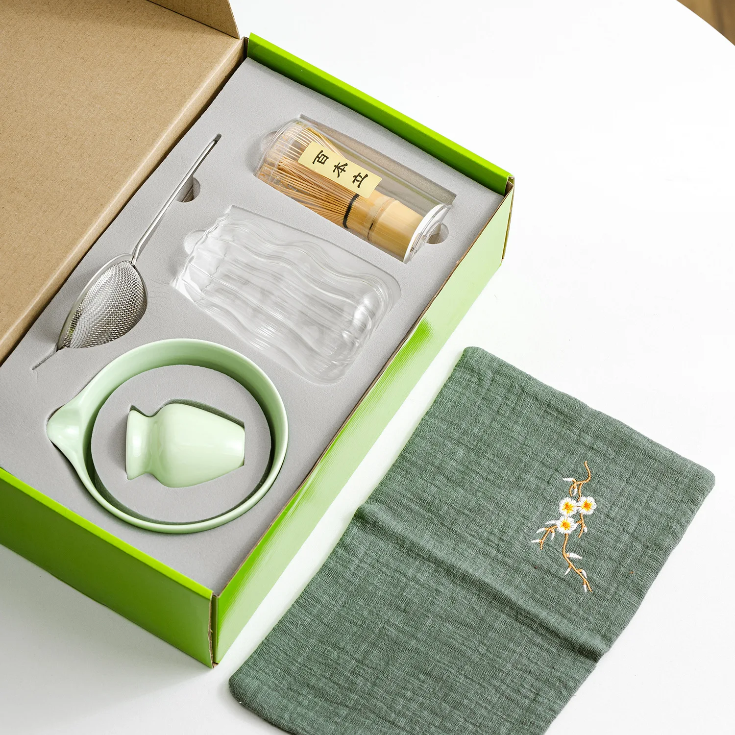 Set Teh Matcha Tiki Best Selli - Bamboo Whisk Chasen ulasan dan harga
