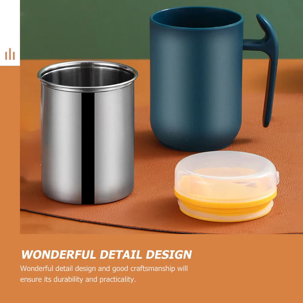 

Stainless Steel Oil Pot Lidded Kitchen Oil Container Oilcan Soy Sauce Bottle for Home Restaurant Use Oilcan