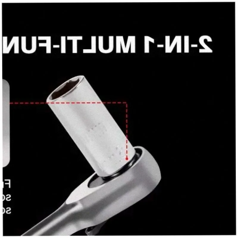 9IMOD 2-IN-1 Ratchet Screwdriver Socket Wrench 8mm Socket For FPV Motor M5 Lock Nut