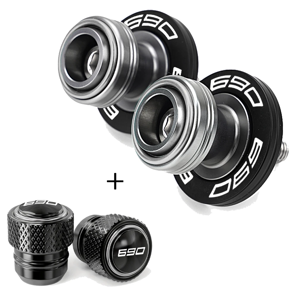 Für KTM 690 SMC Duke 690 DUKE 690 690 SMC SMC R 2008-2022 2023 2024 Motorrad Schwinge Spulen Slider stehen Schrauben Ventil Kappen – Detail 8