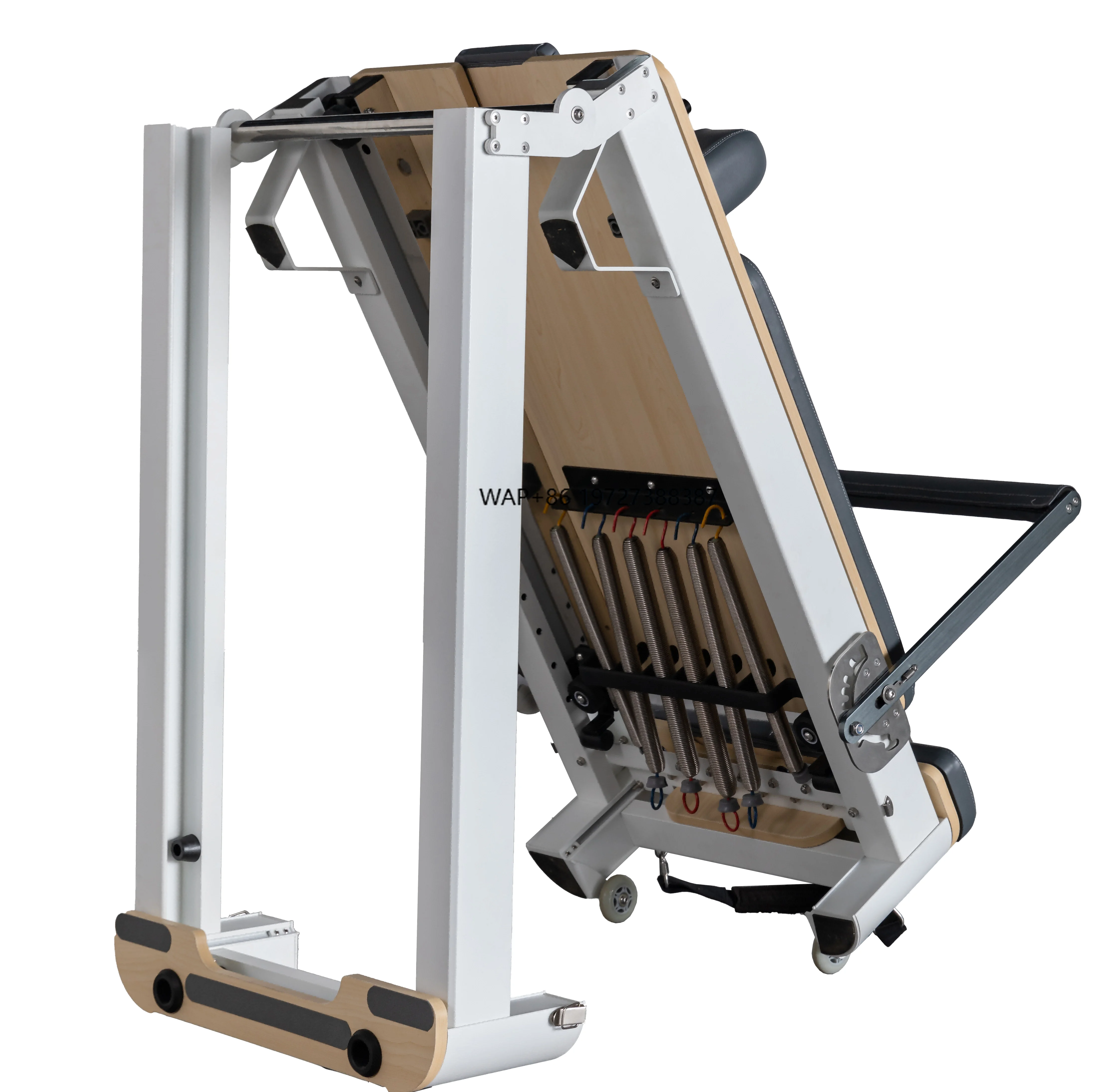 Pilates Fitness Equipment Home Training Core Foldable Pilates Reformer Machine