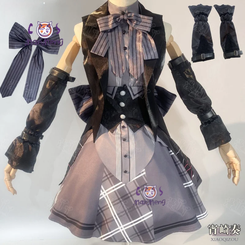 Ainme PJSK Yoisaki Kanade Progetto Cosplay Sekai Palcoscenico colorato! Costume da folletto Nuovo dolce abito Lolita Uniforme da ragazza per festa di Halloween