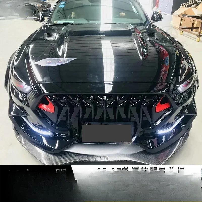 Apply15-17 Ford Mustang Mustang Upgrade Transformers Front Bumper Front Bumper Large Surround Accessories