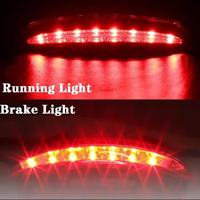 LEEPEE Bike Motorcycle Lights Rear Fender Edge Red LED Brake Tail light Cafe Racer For Moto Bike Touring Sportster XL 883 1200