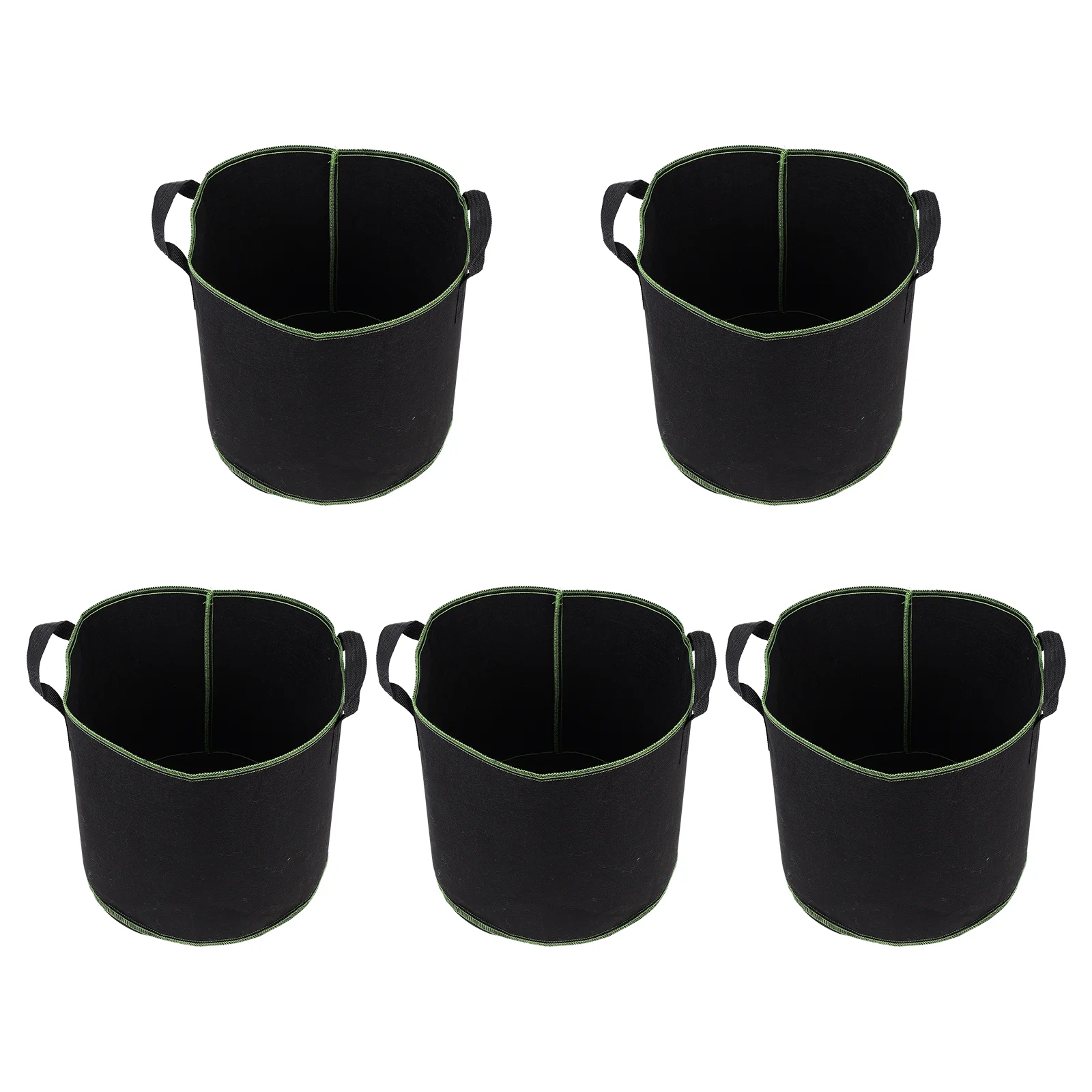 

5 Pcs 4 Gallon Fabric Plant Pot Breathable Planter Plantss Premium Garden Planting Handles Pots Container Fabric Pots