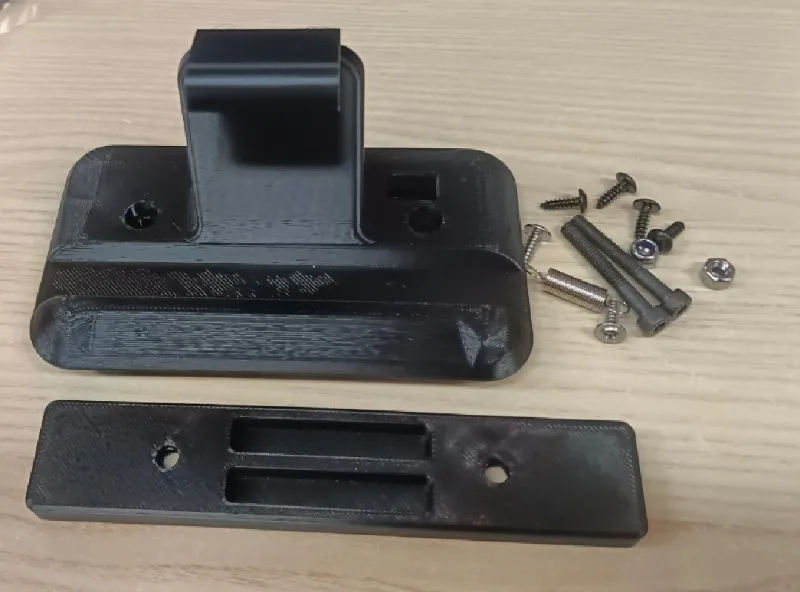 Picture 3: 1 SET Black Phone Holder Base Bracket for Land Rover Defender 90, 110, TDI200, TDI300, TD5