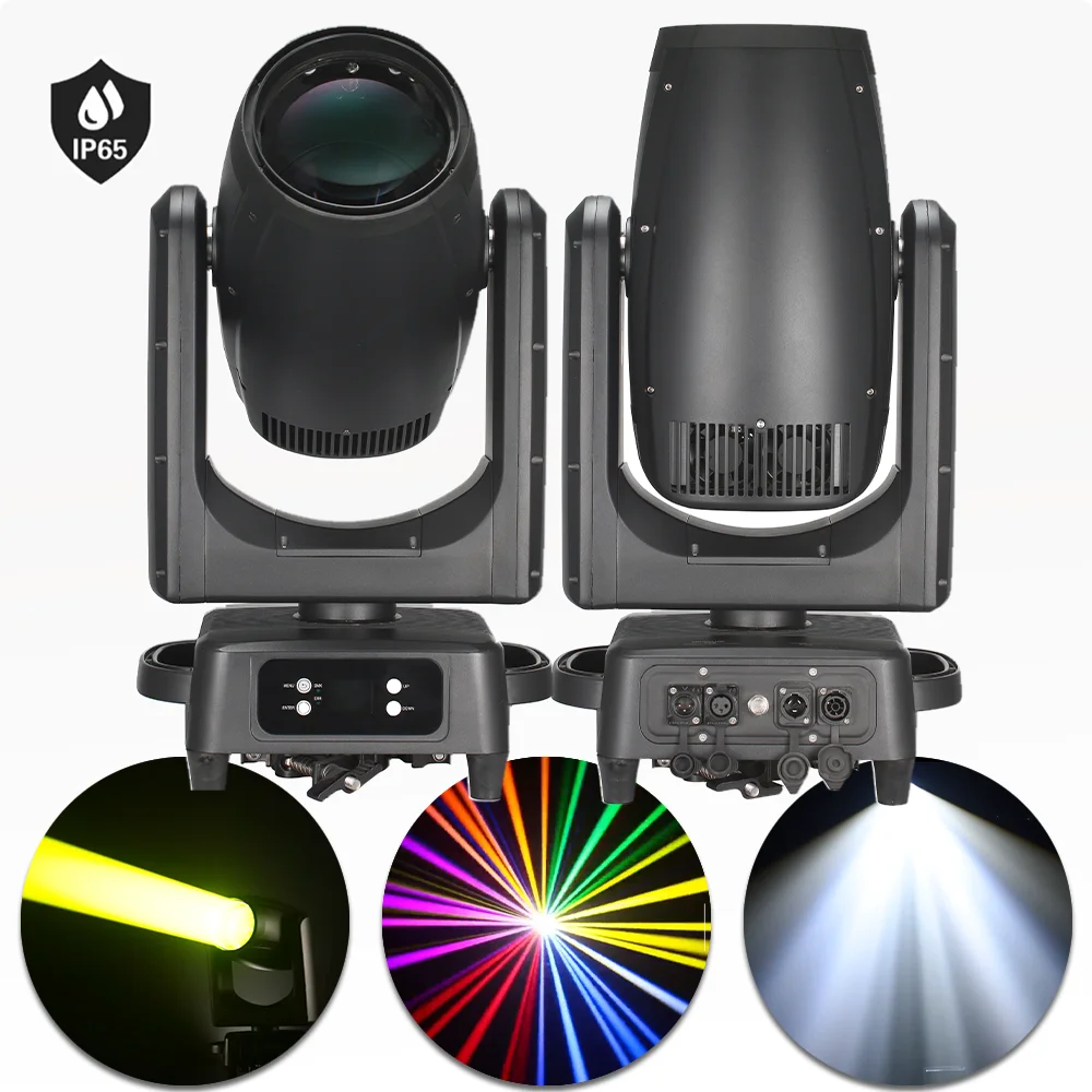 

Лазерный источник света 120 Вт Водонепроницаемый луч с подвижной головкой и CMY фокусом Радужный эффект RDM DMX для DJ Диско-бара Наружная сцена