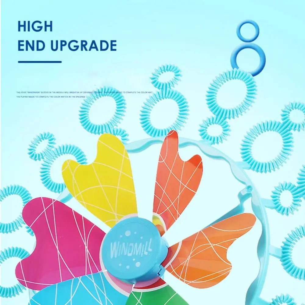 Nowa Interaktywna Maszyna do Baniek Mydlanych w Kształcie Wiatraka Prezent Zewnętrzne Narzędzia do Robienia Baniek Mydlanych Zabawki dla Dzieci