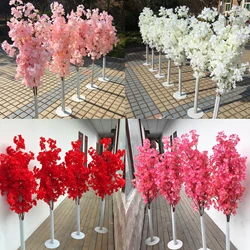 5 Feet Long Artificial Cherry Blossom Flowers for Wedding Outdoor Party Decoration Shopping Mall Centers Fake Flower Arrangement