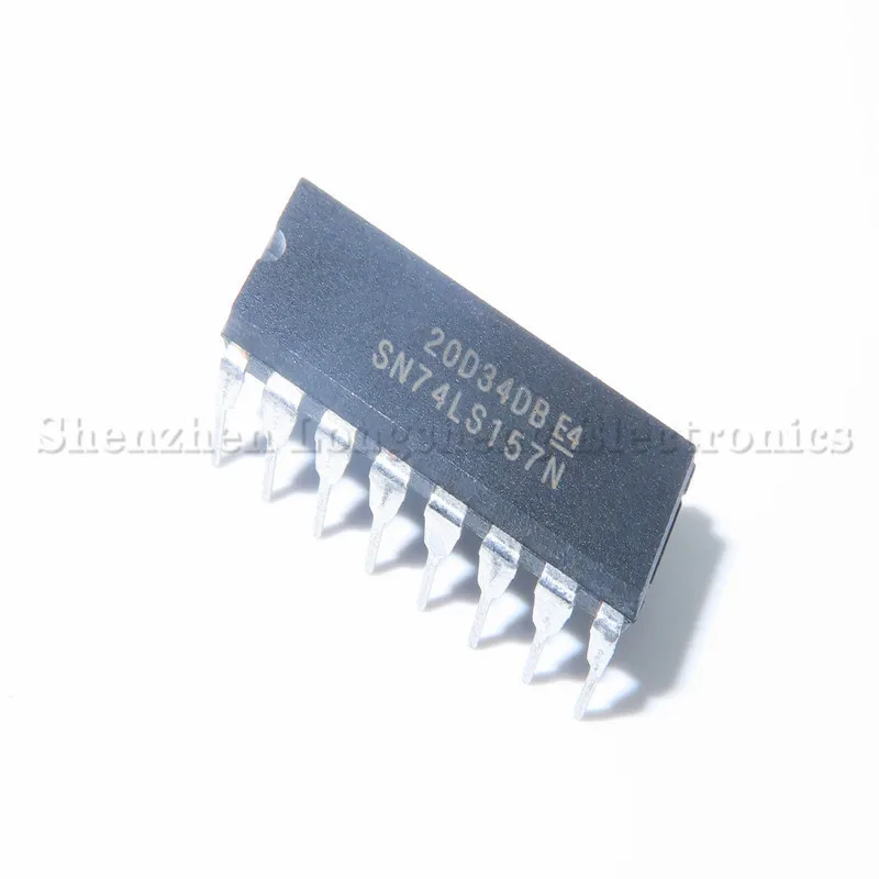 10PCS/LOT NEW SN74LS157N 74LS157 DIP-16 Multiplexer Decoder In Stock